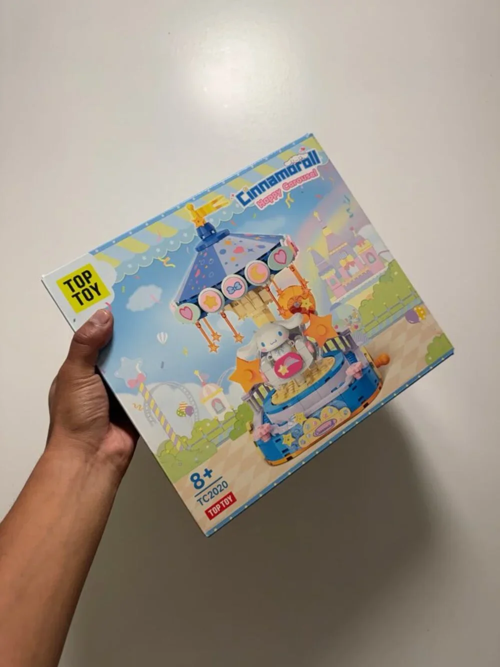 TOP TOY Cinnamonroll Happy Carousel BUILDING SET NEW
